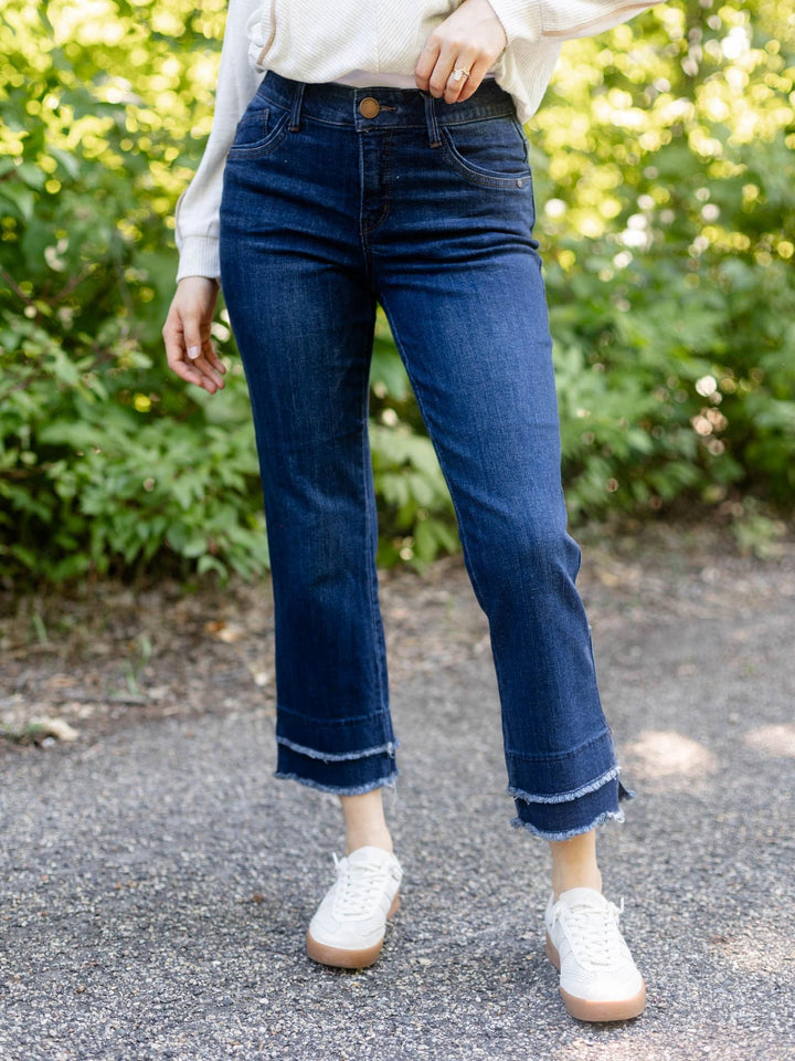Democracy Indigo Ab Solution Kick Flare Double Layer