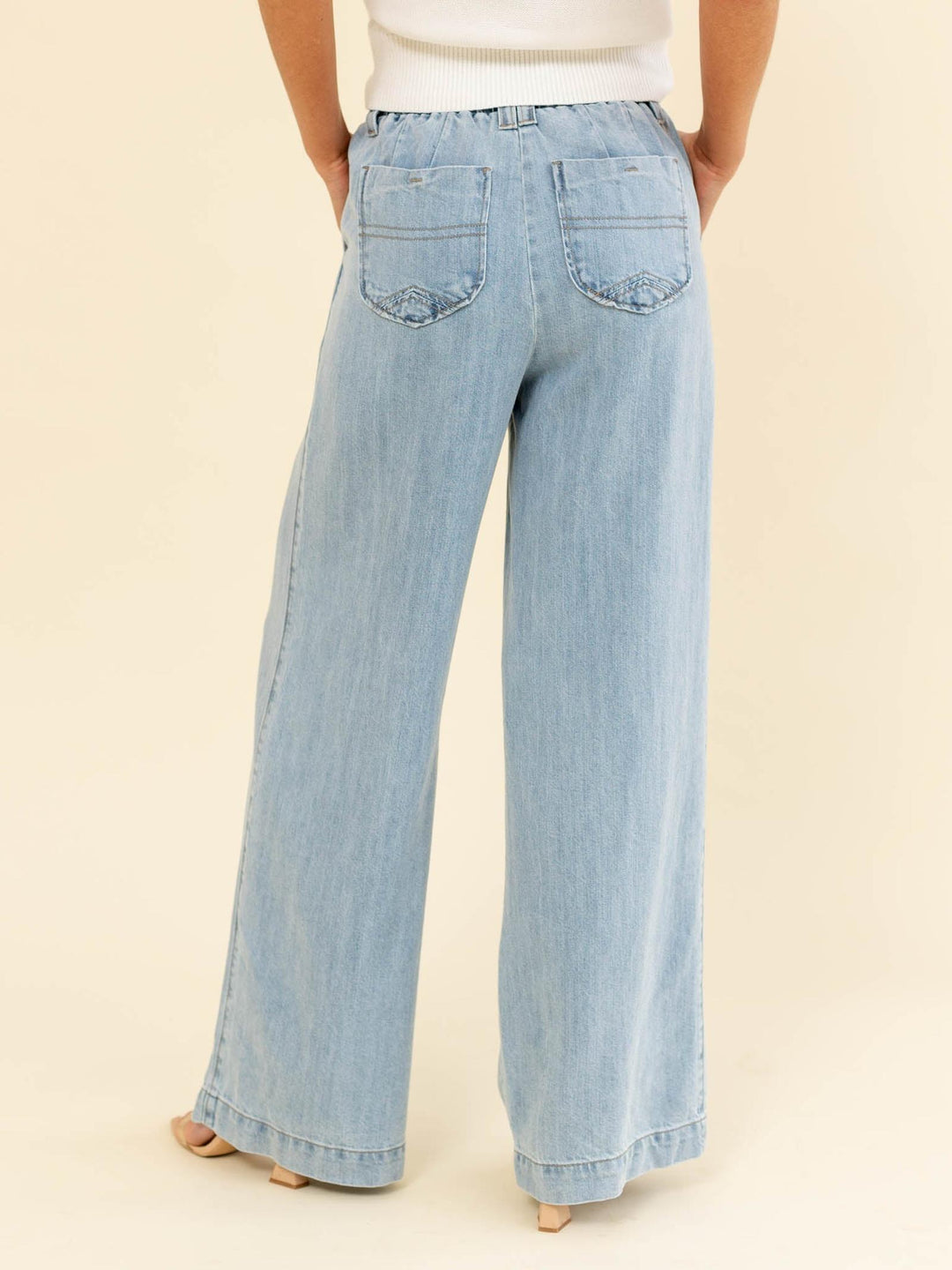 tie waist flowy pant