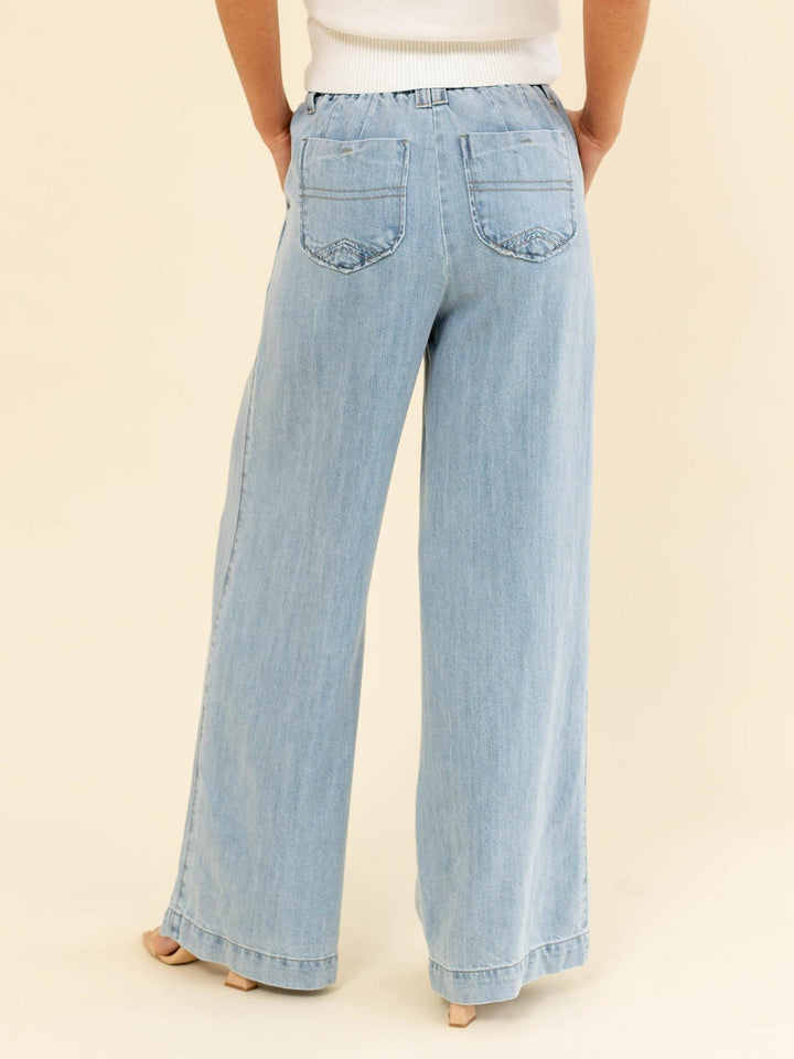 tie waist flowy pant