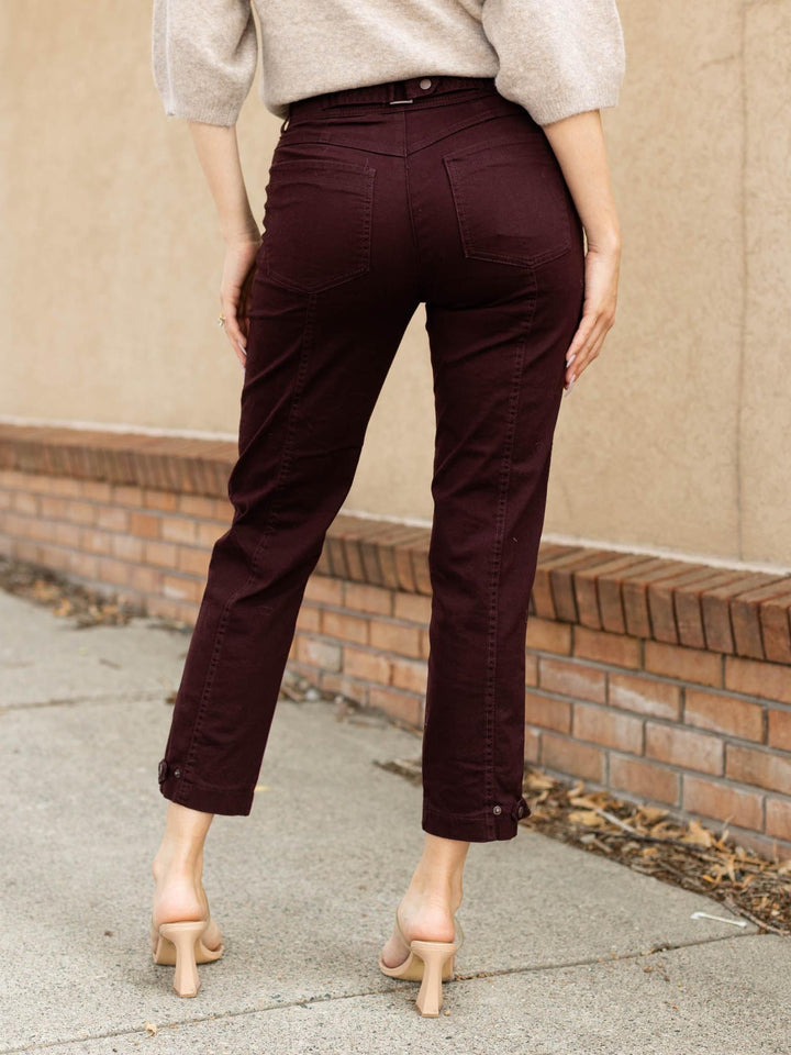 cropped ankle pants