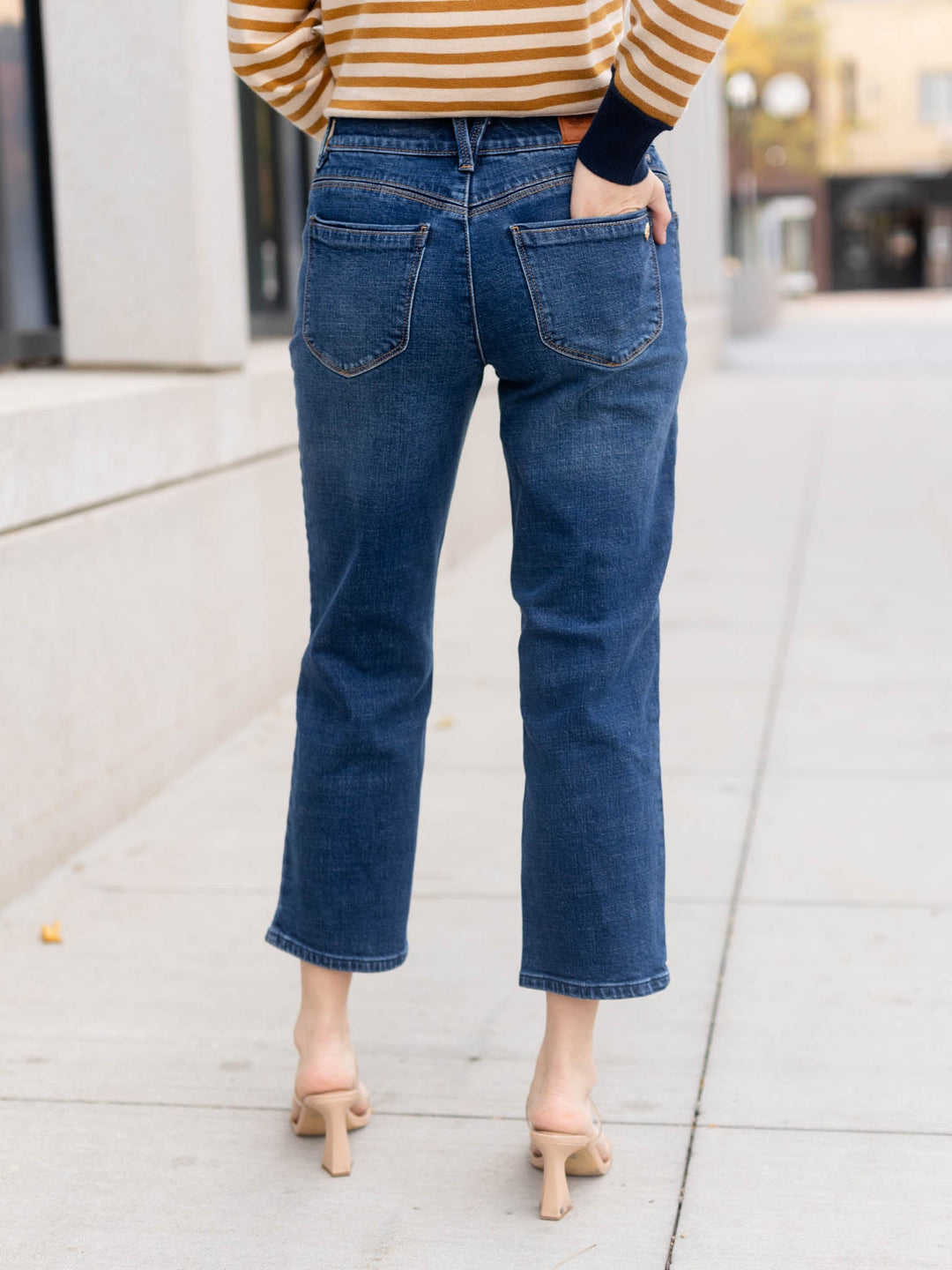 Democracy Petite Ab Solution Slice Ankle Straight