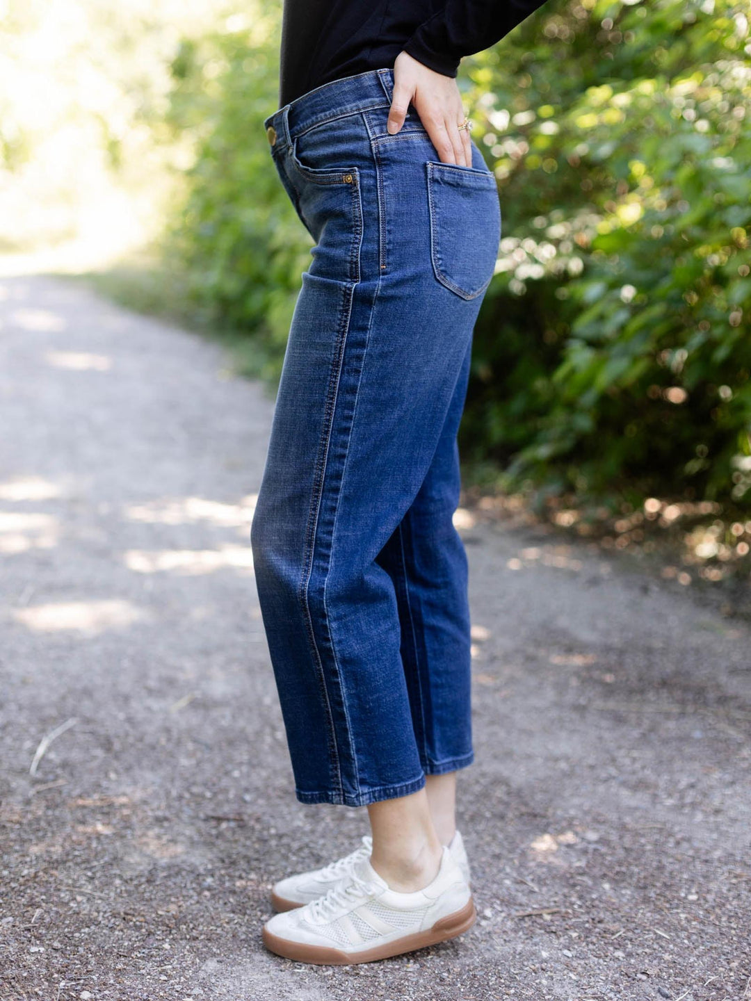 Democracy Petite Ab Solution Slice Ankle Straight