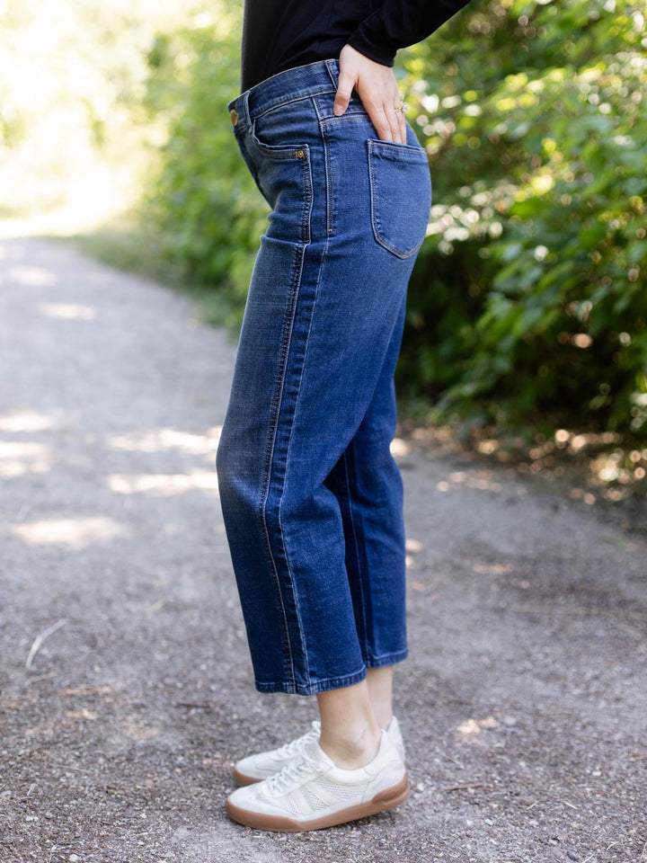 Democracy Petite Ab Solution Slice Ankle Straight
