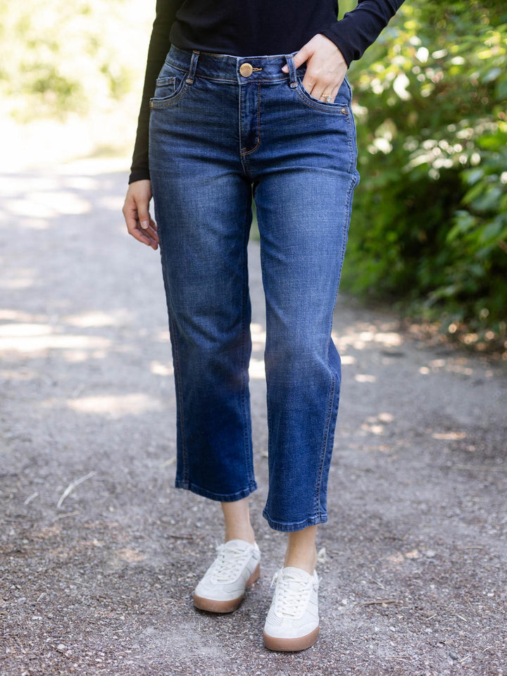 Democracy Petite Ab Solution Slice Ankle Straight