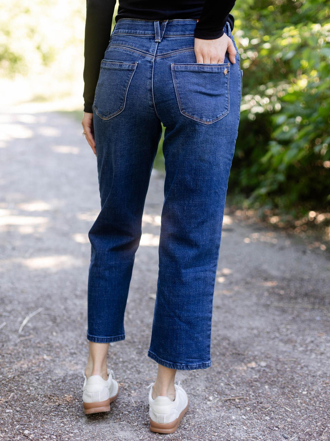 Democracy Petite Ab Solution Slice Ankle Straight