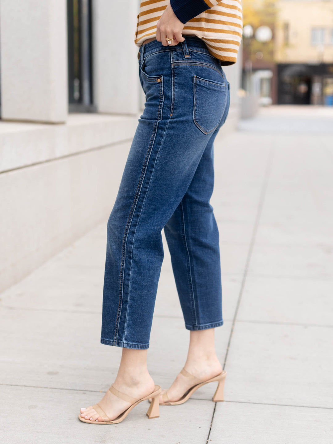 Democracy Petite Ab Solution Slice Ankle Straight