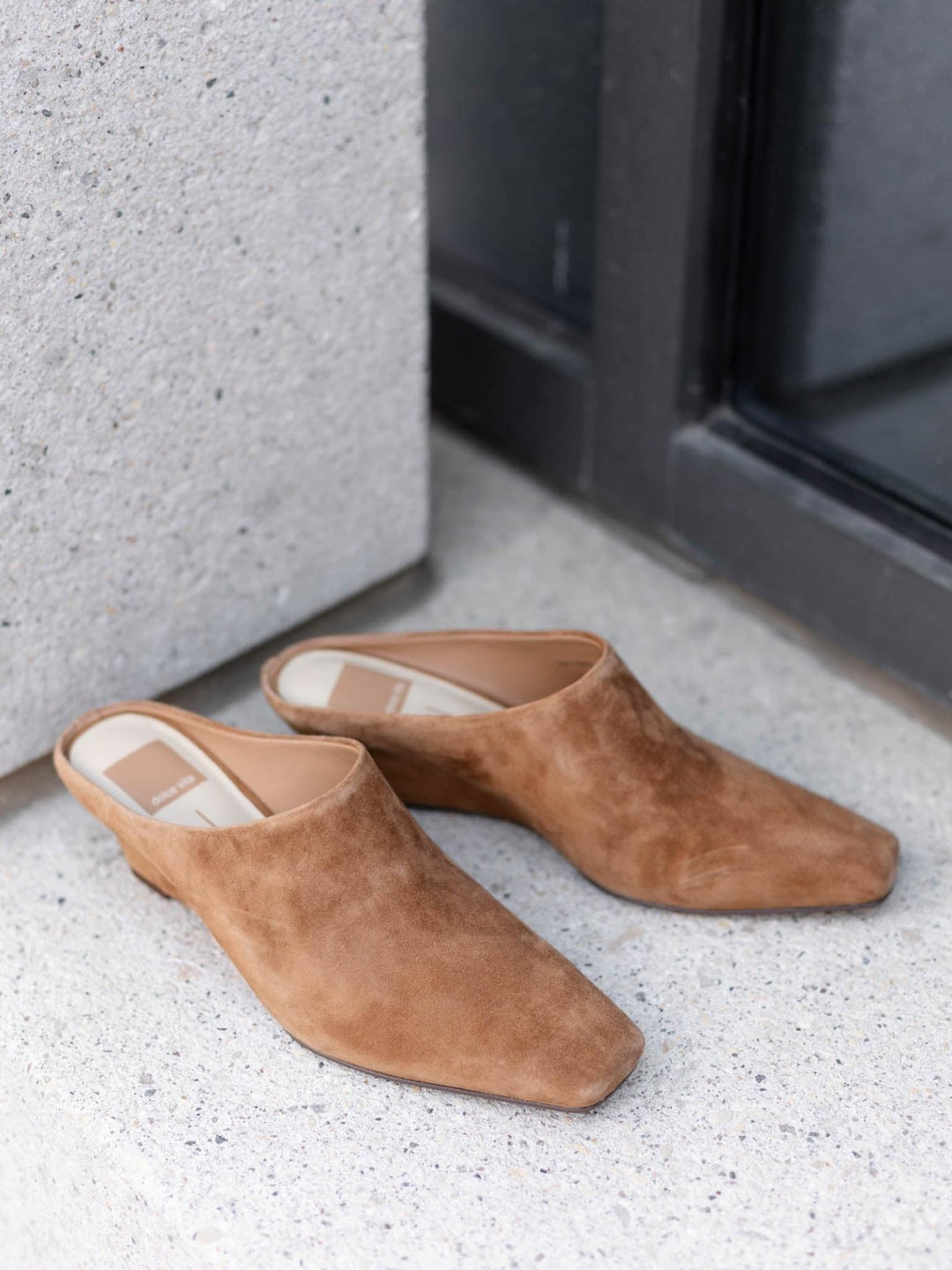 Dolce Vita Hilah Wedge Mule - Cognac
