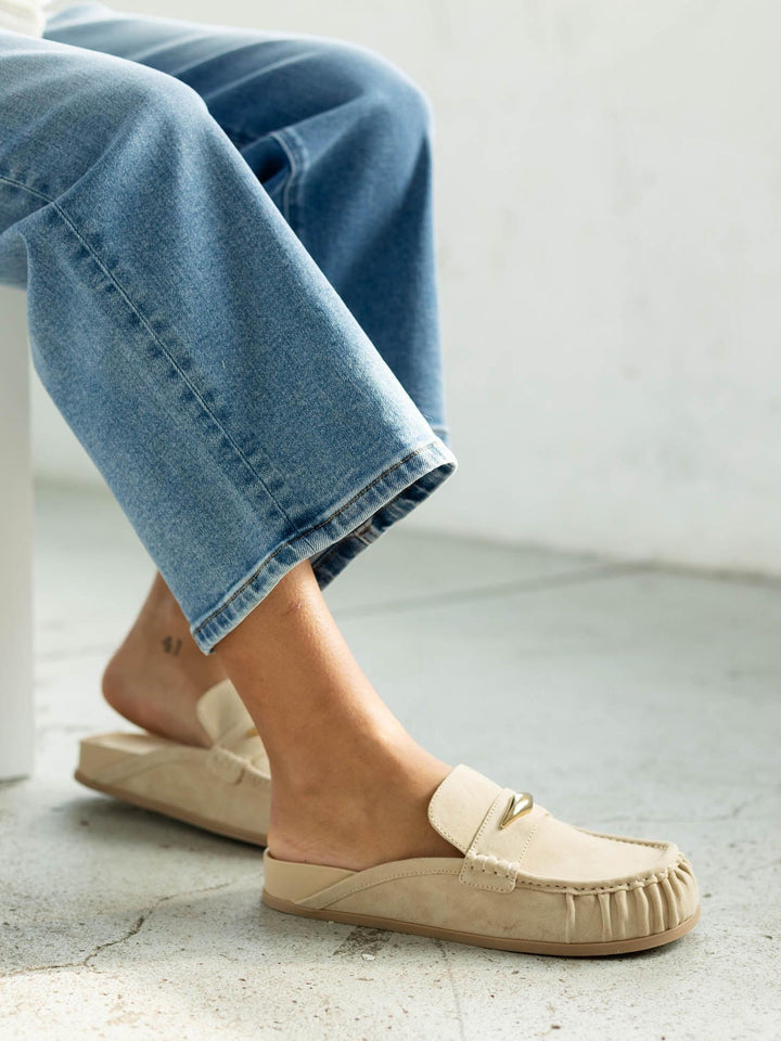suede mules