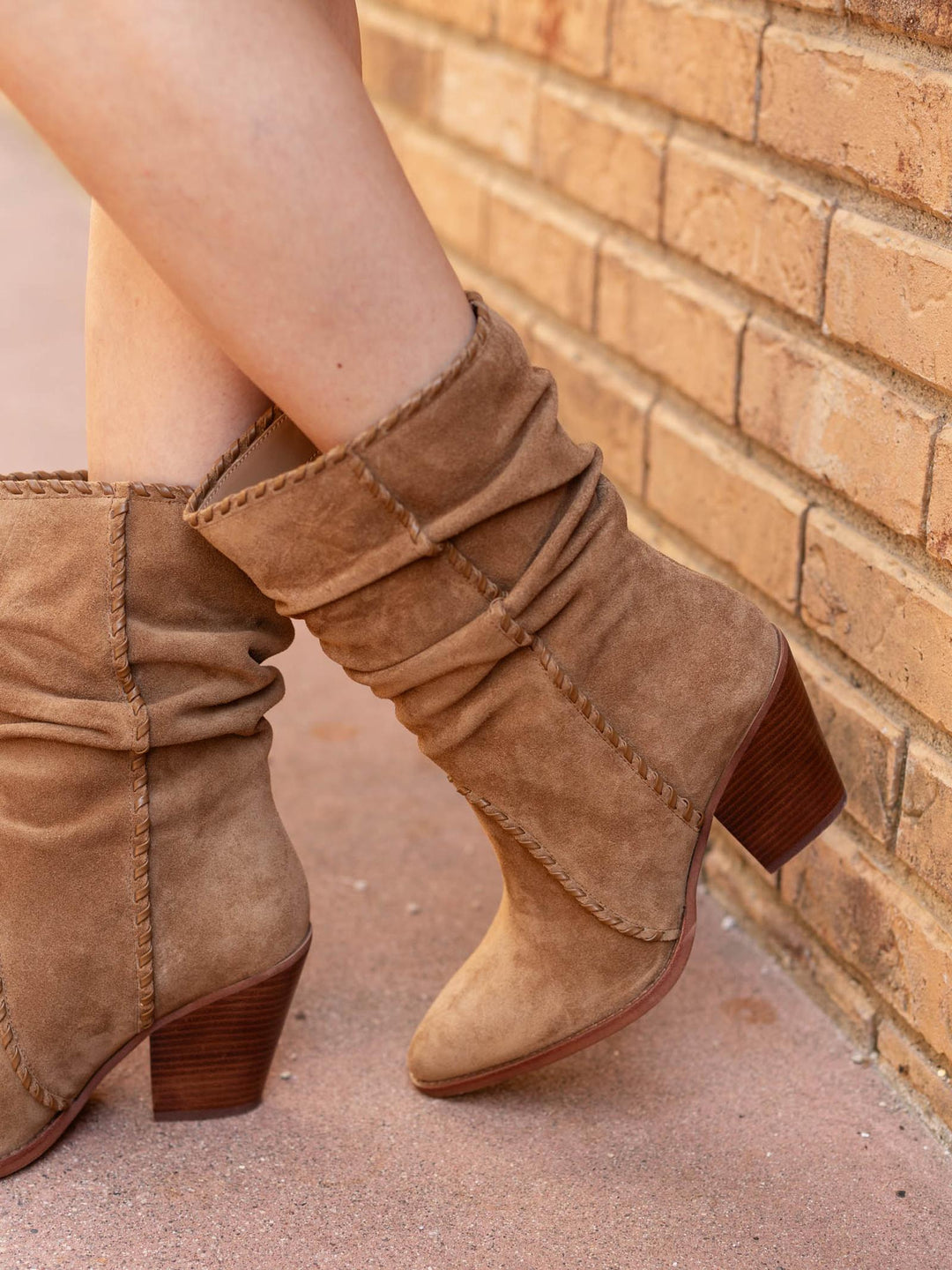 slouchy western boot