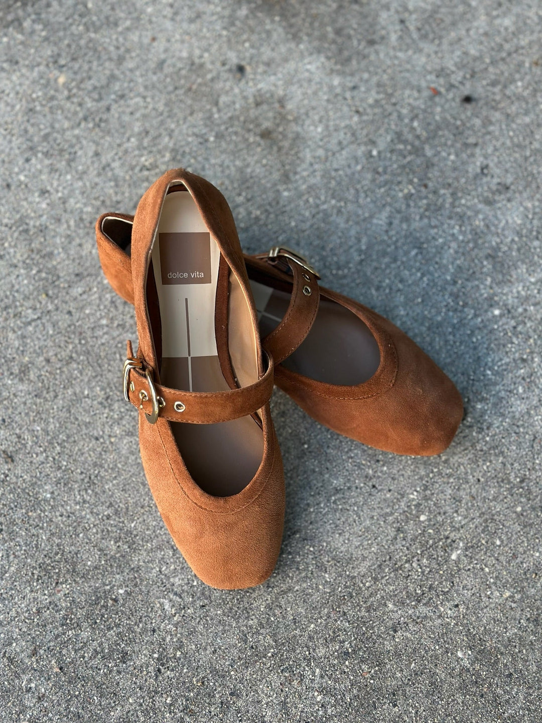 suede flats