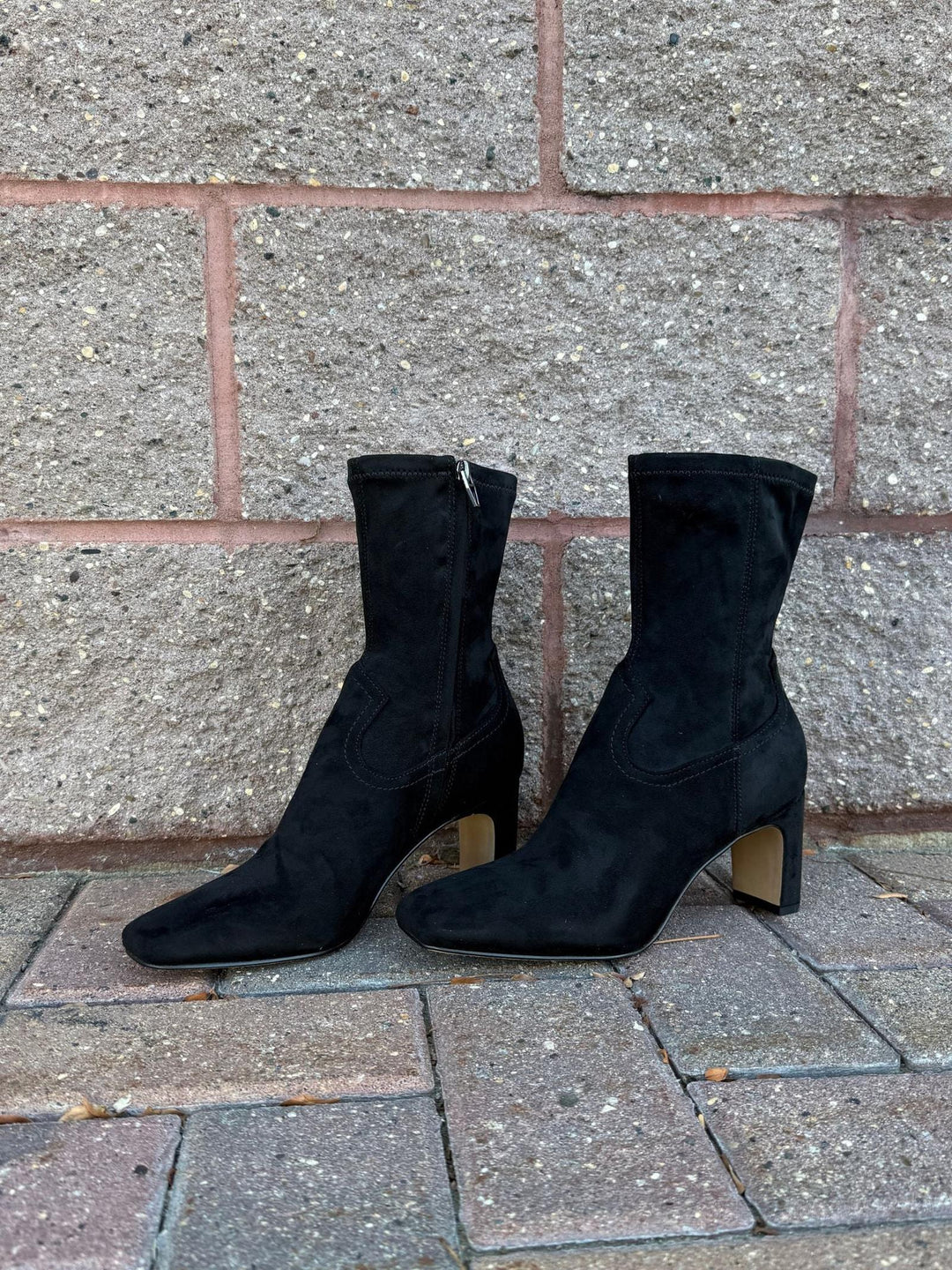 black suede boots
