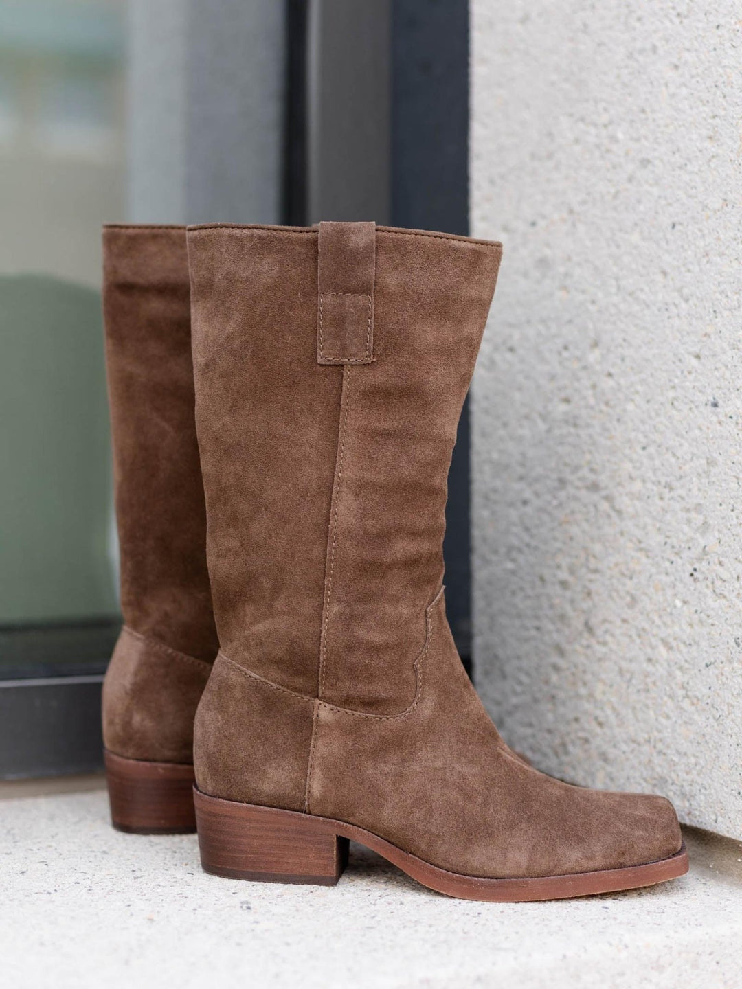 Dolce Vita Romie Flat Tall Rider Boot - Chocolate