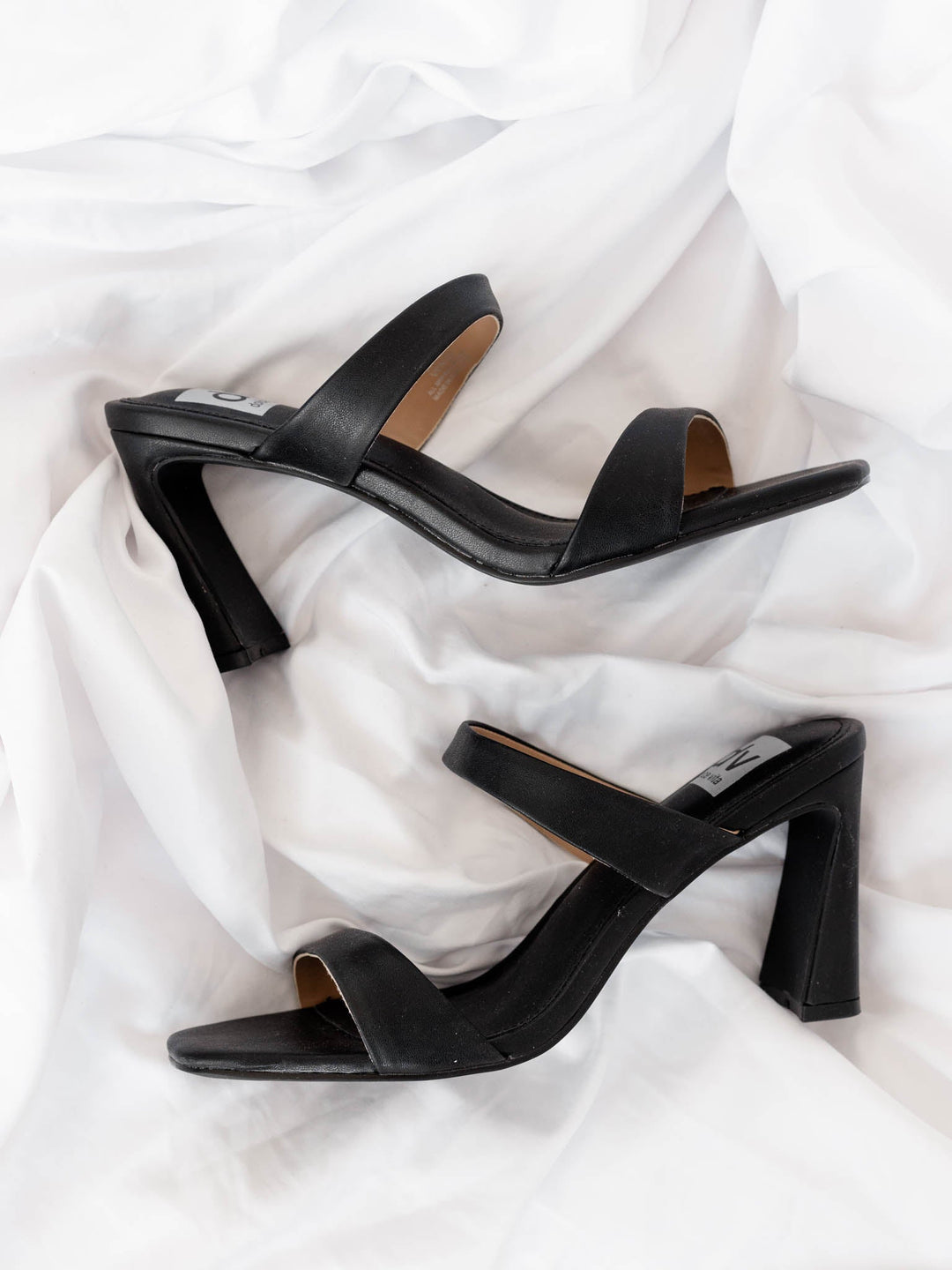 double strap heels