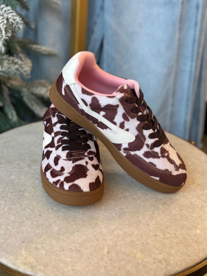 cow print sneaker