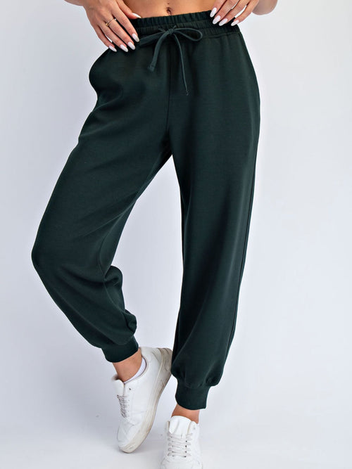 dark green jogger pant