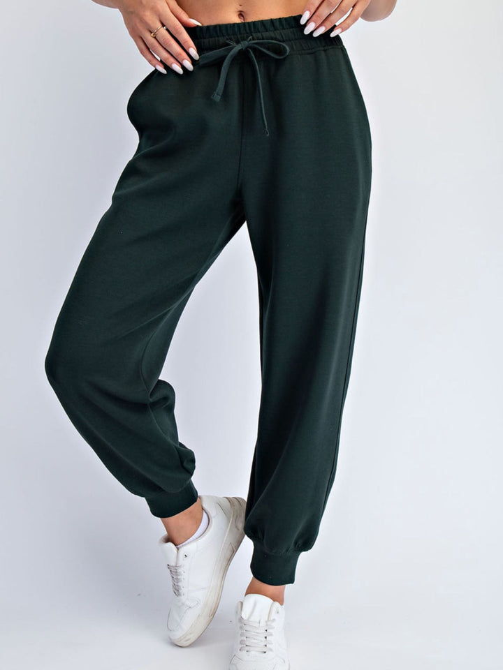 dark green jogger pant