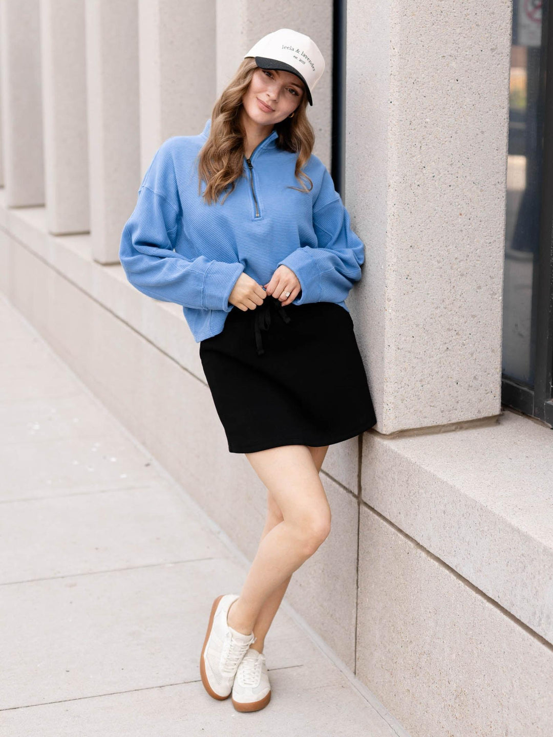 DoubleLUXE Solid Skort