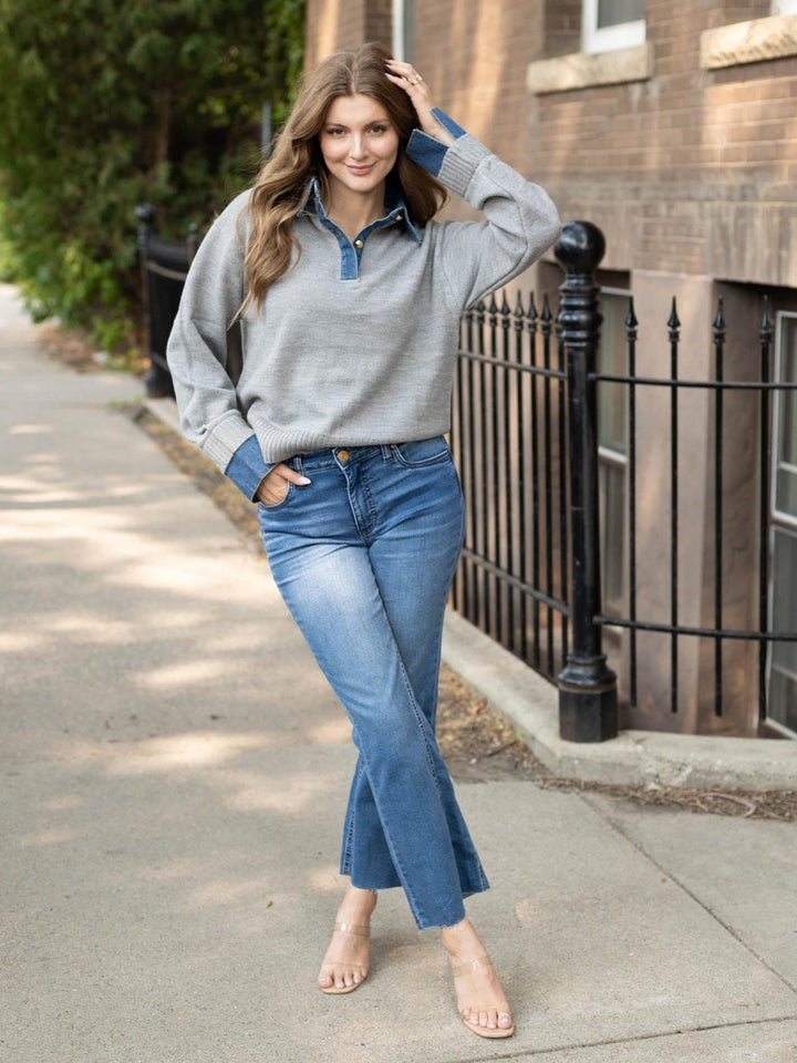 Elan Collared Sweater