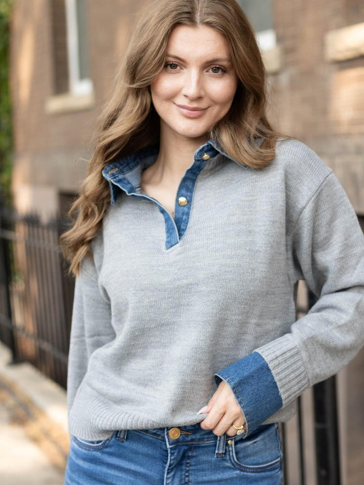 Elan Collared Sweater