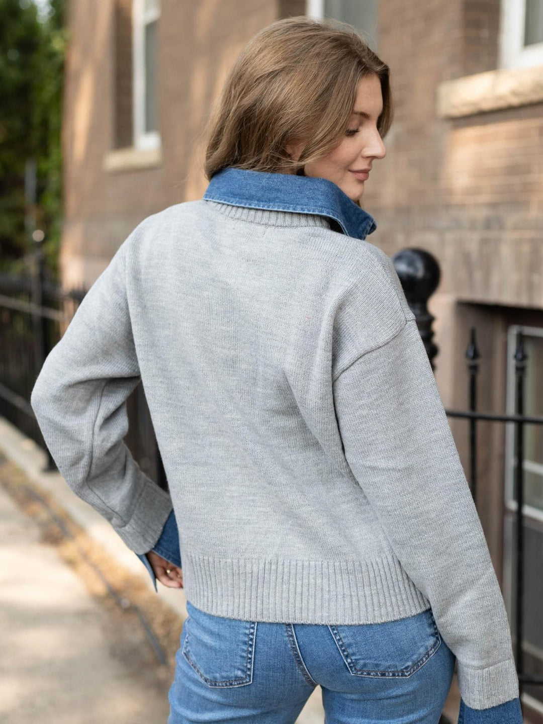 Elan Collared Sweater