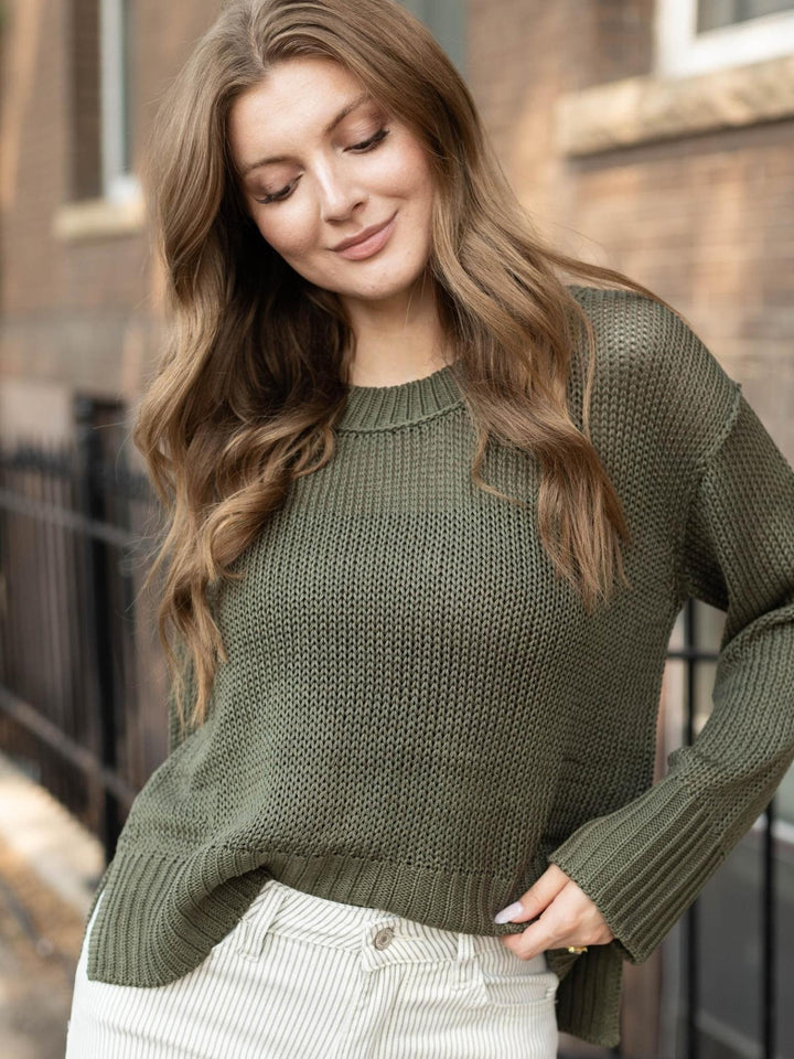 Elan Crewneck Lightweight Sweater