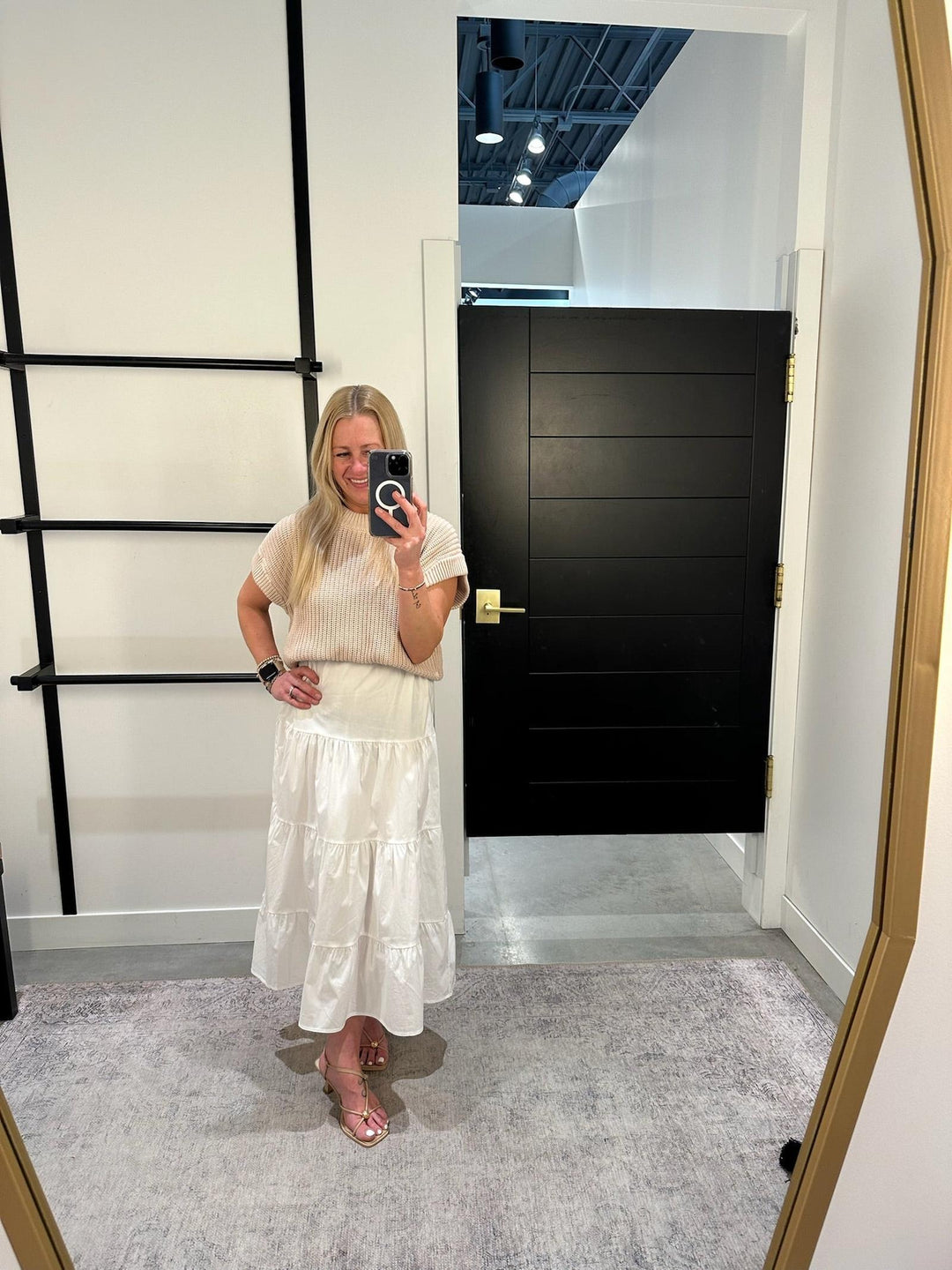 Elan Midi Dress + Sweater Combo