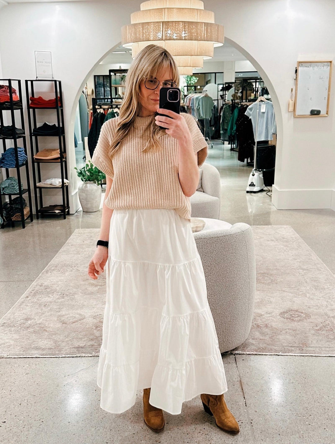 Elan Midi Dress + Sweater Combo