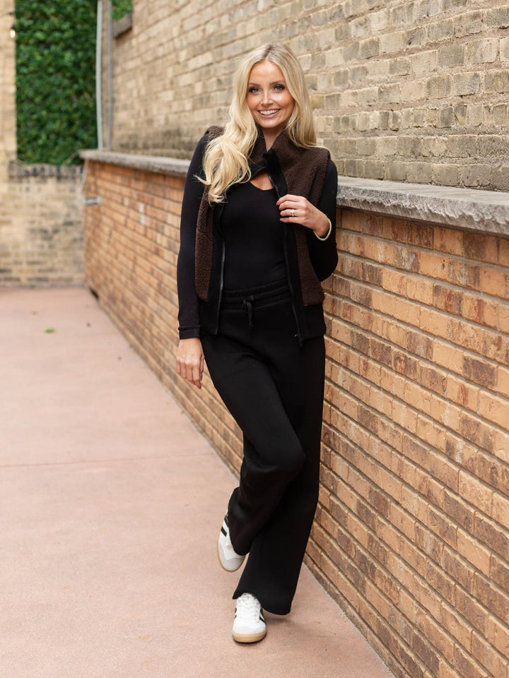 Elan Zip Up Sherpa Vest