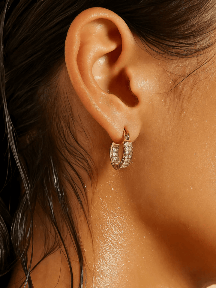 diamond earrings
