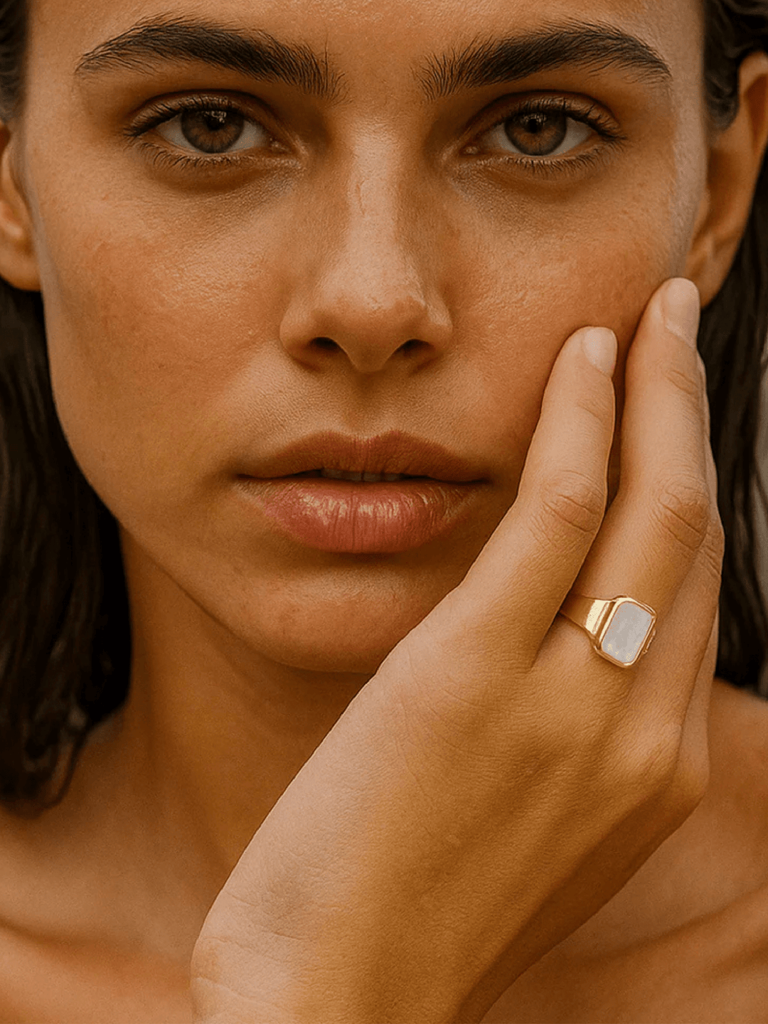 Close-up of a woman&