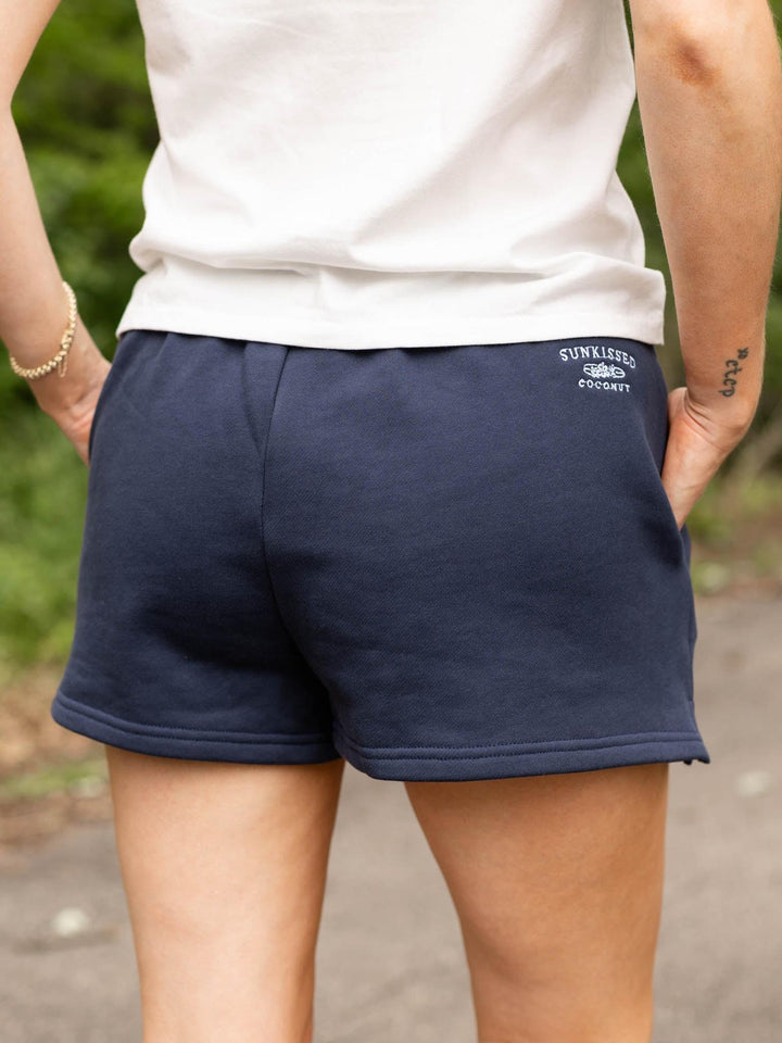 Embroidered Sweat Shorts