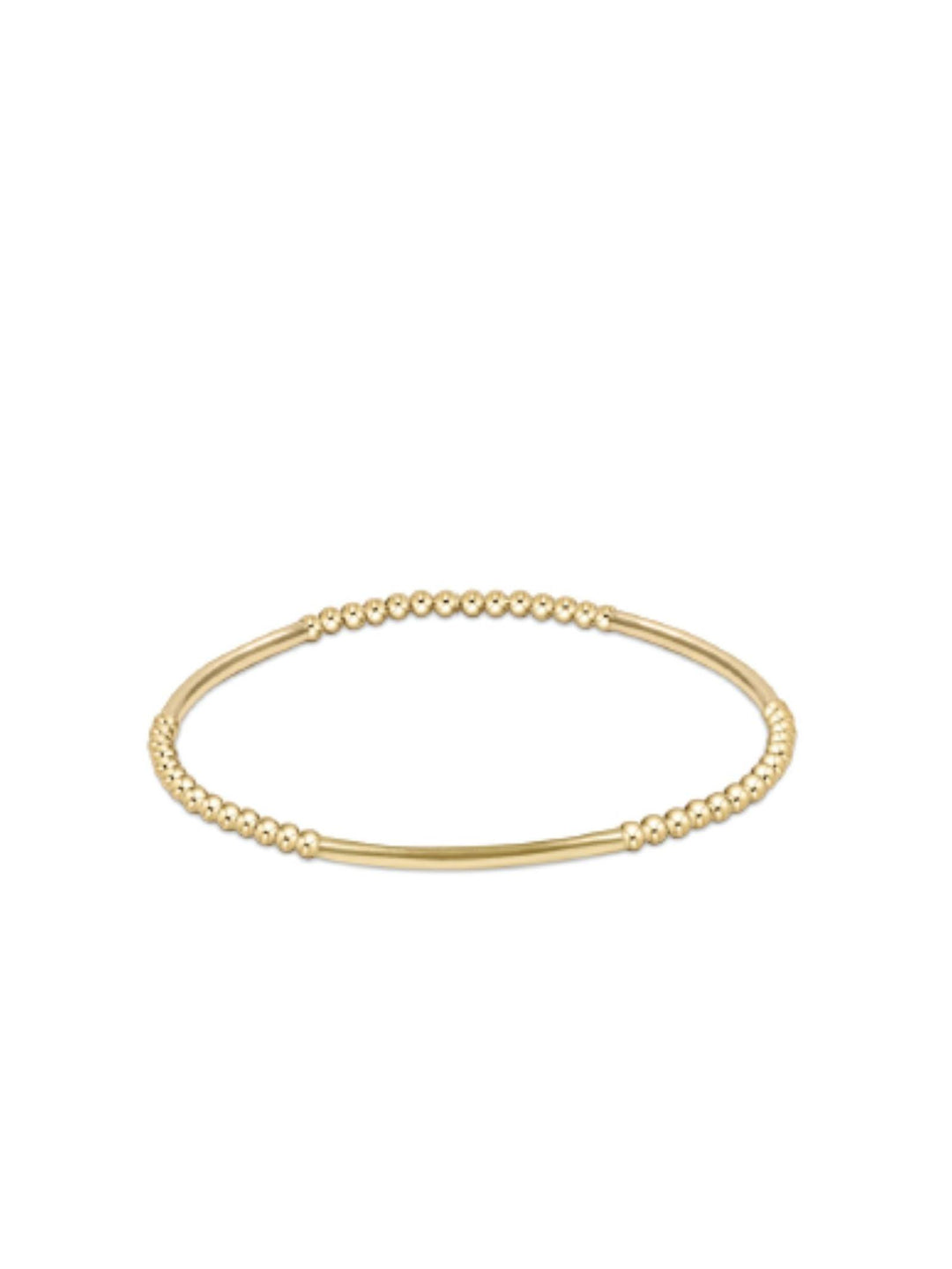 elongated beaded braclet