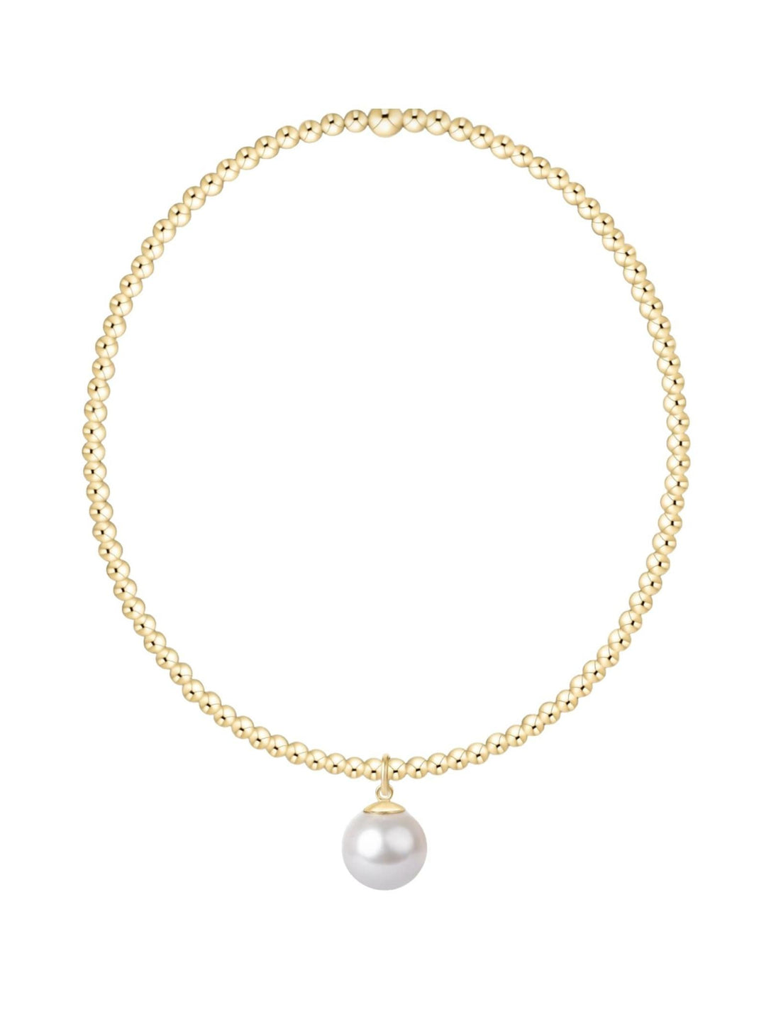 pearl charm bracelet