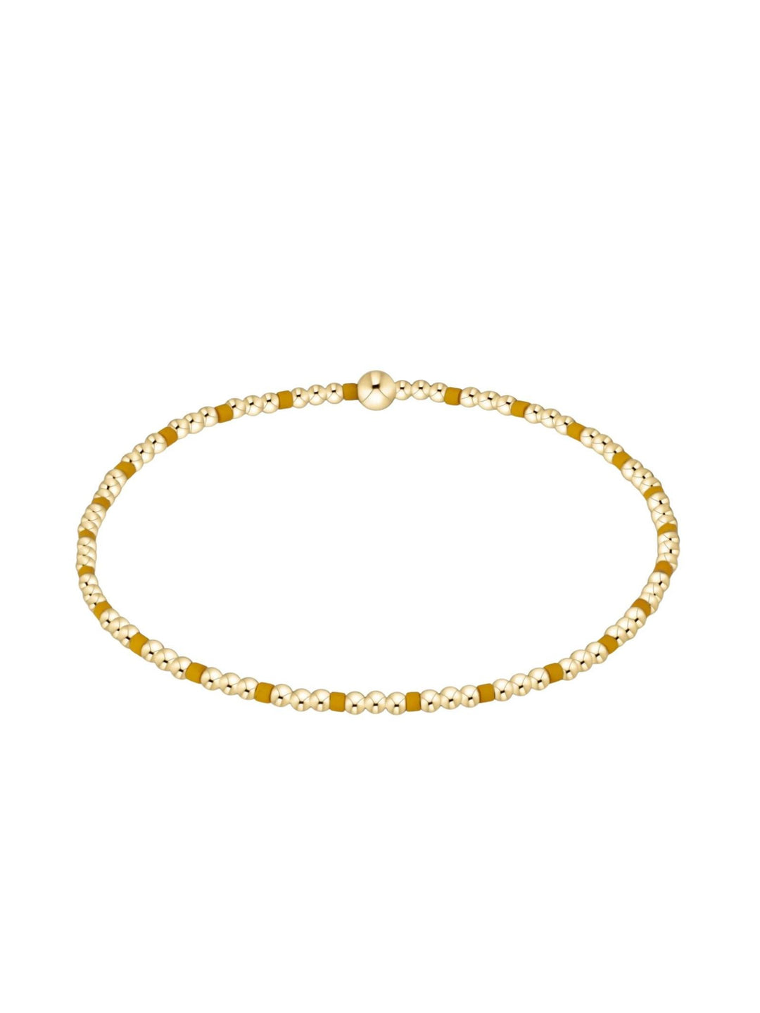 gold and yellow bracelet
