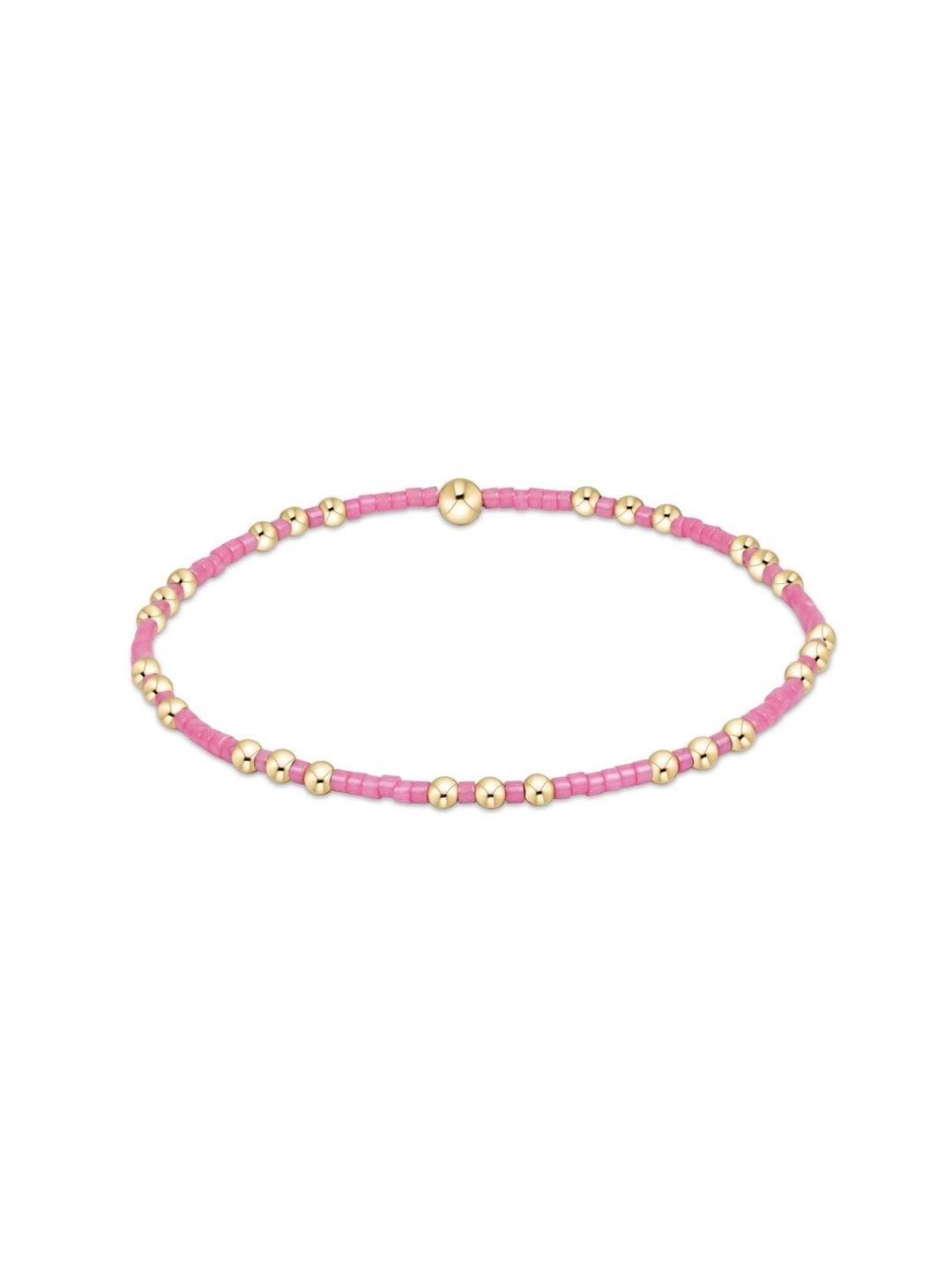 pink and gold bracelet