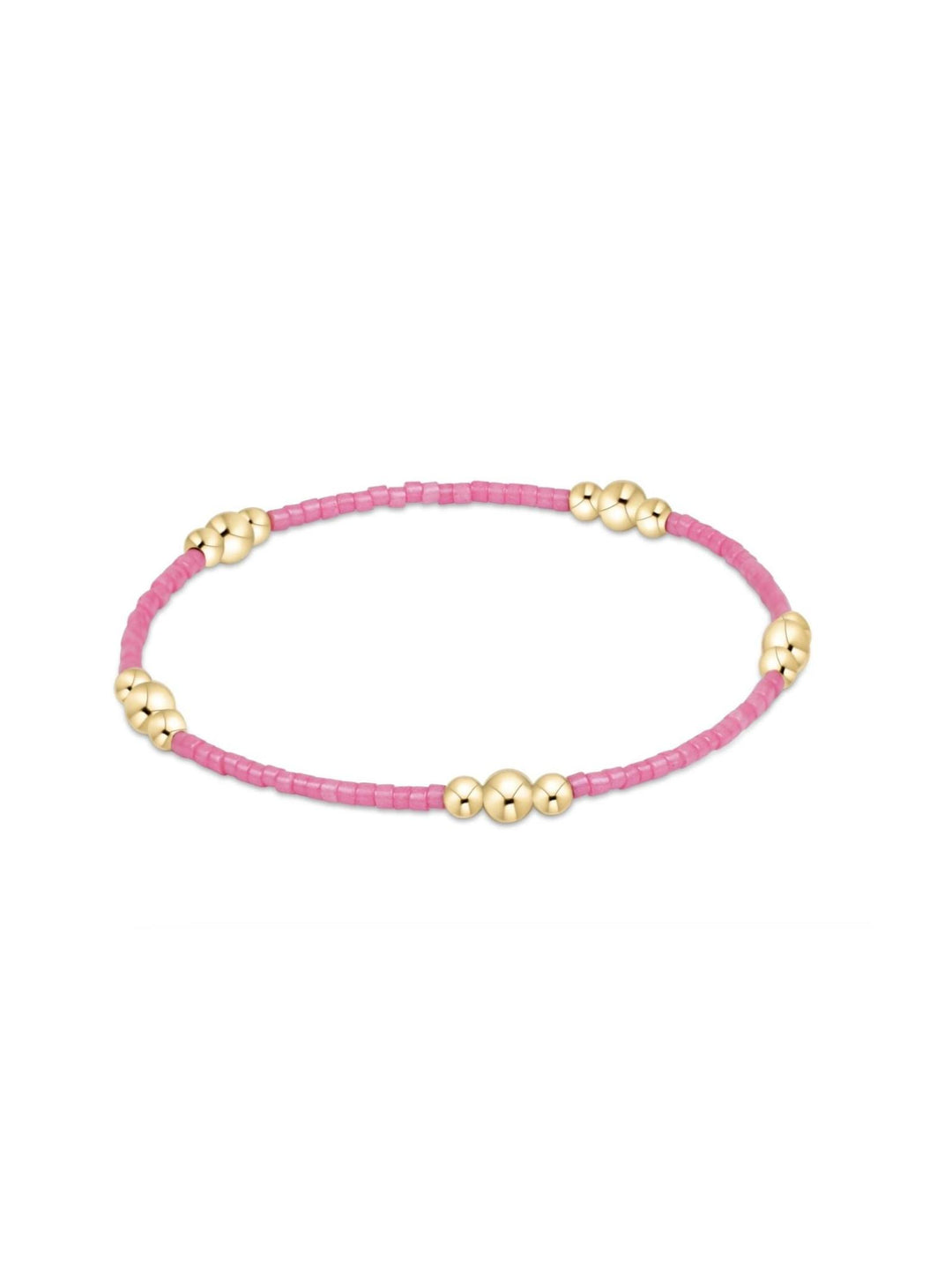 pink and gold bracelet