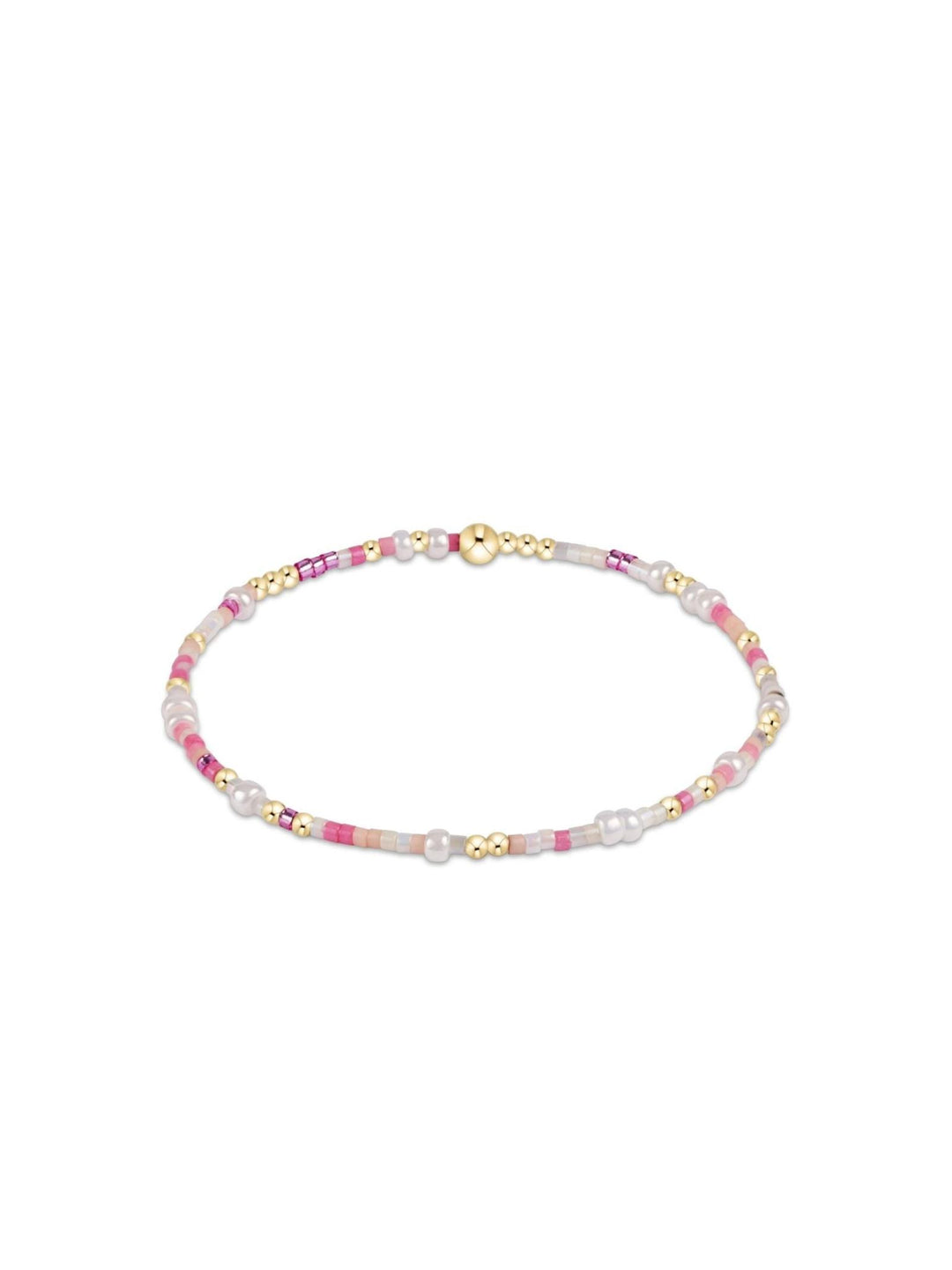 pink an dpurple shaded stretchy bracelet
