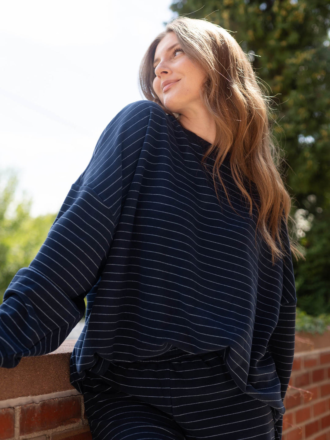 stripe top