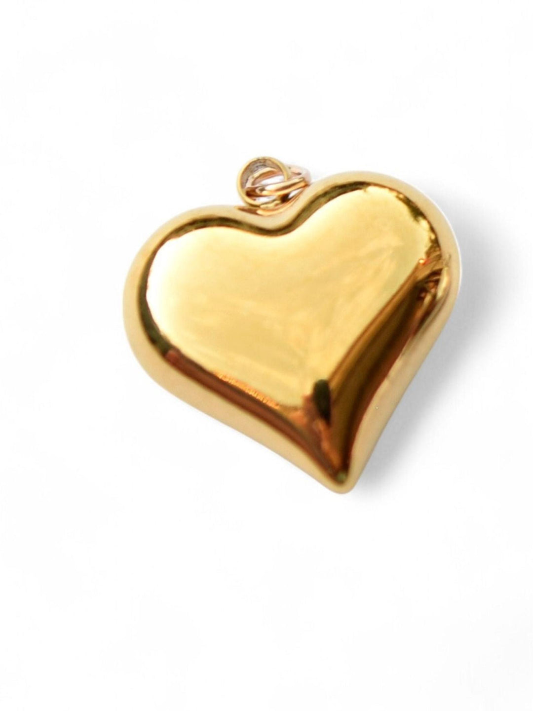 gold heart charm 