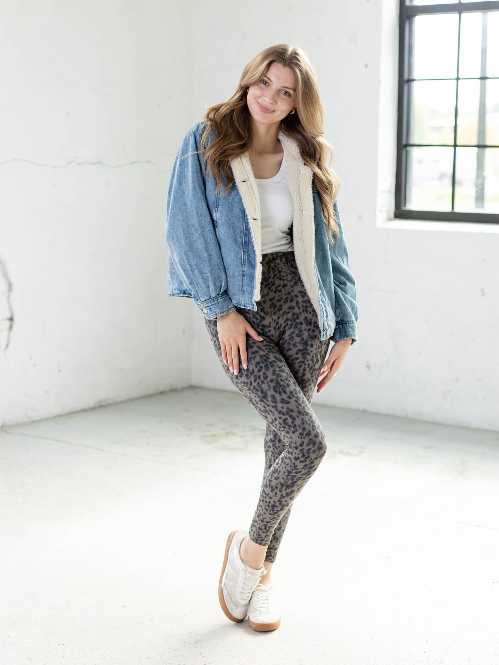 Free People Asher Cozy Denim Jacket – Leela and Lavender