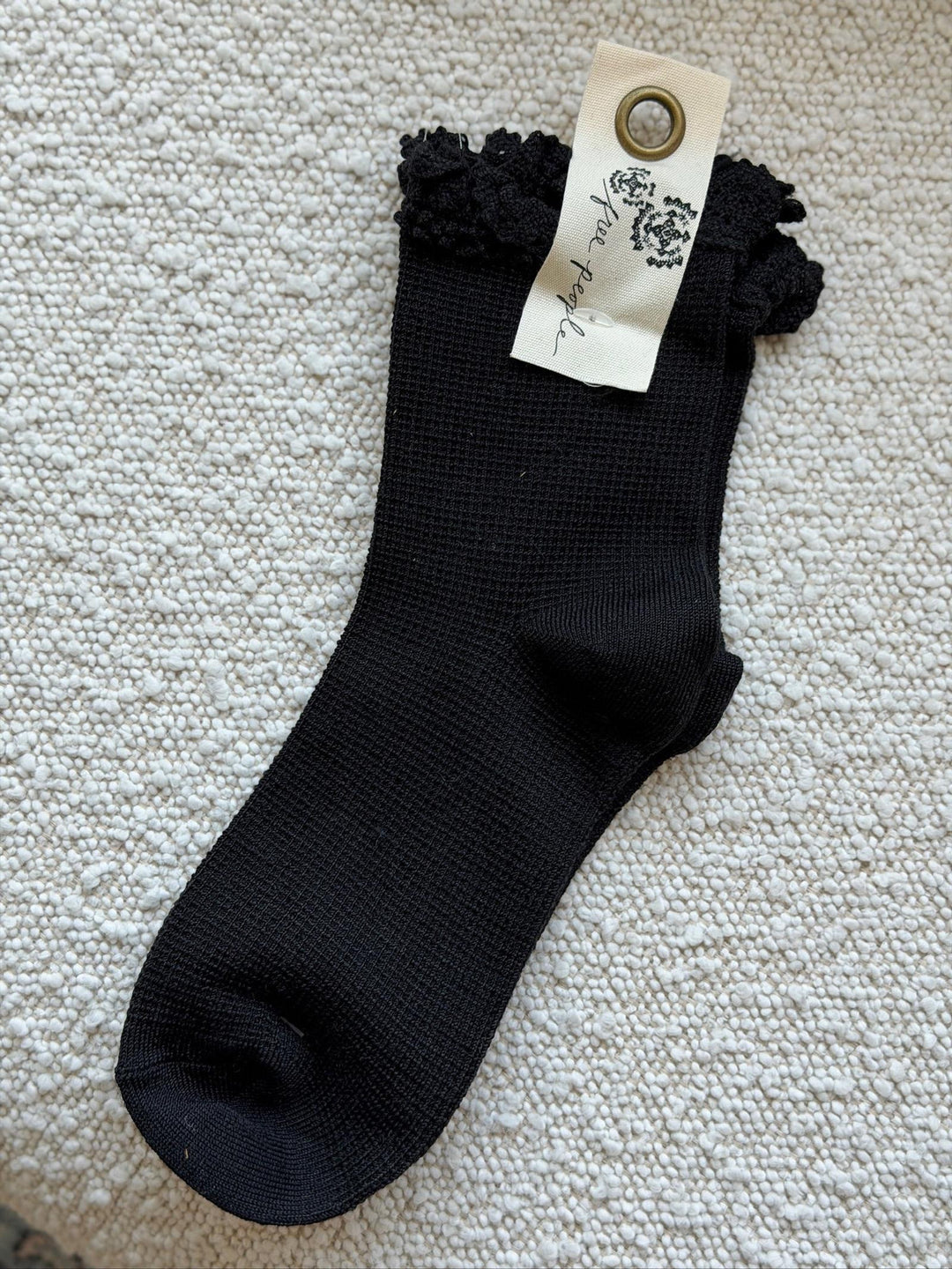 Free People Beloved Waffle Knit Sock