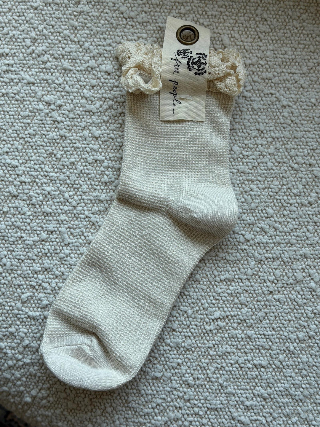 Free People Beloved Waffle Knit Sock