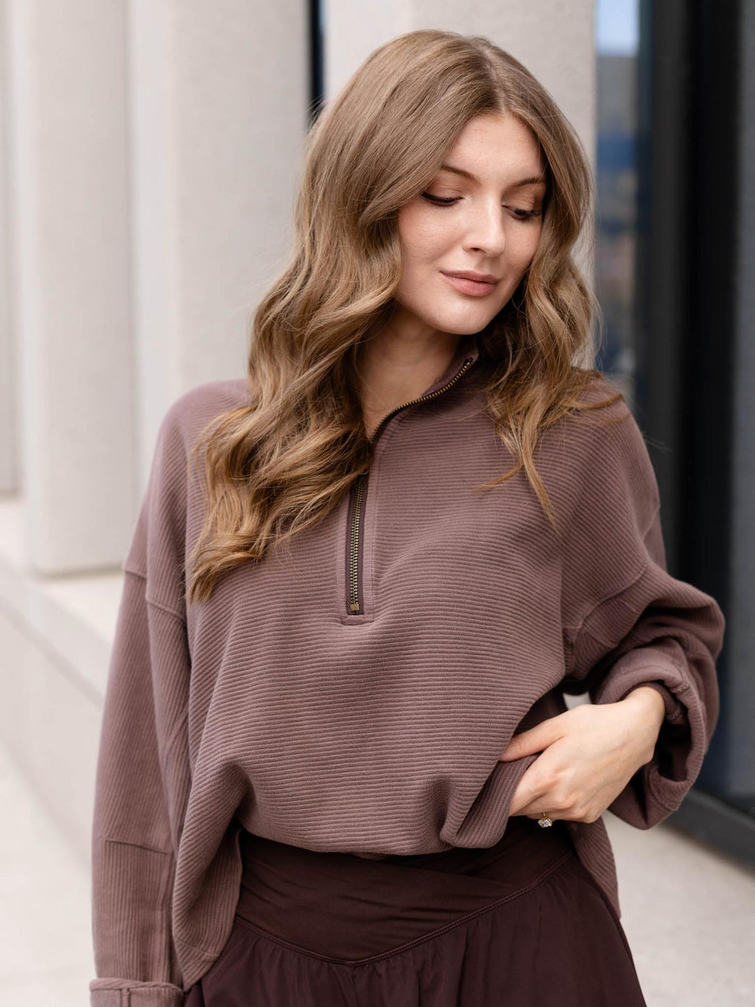 Free People Celeste Quarter Zip