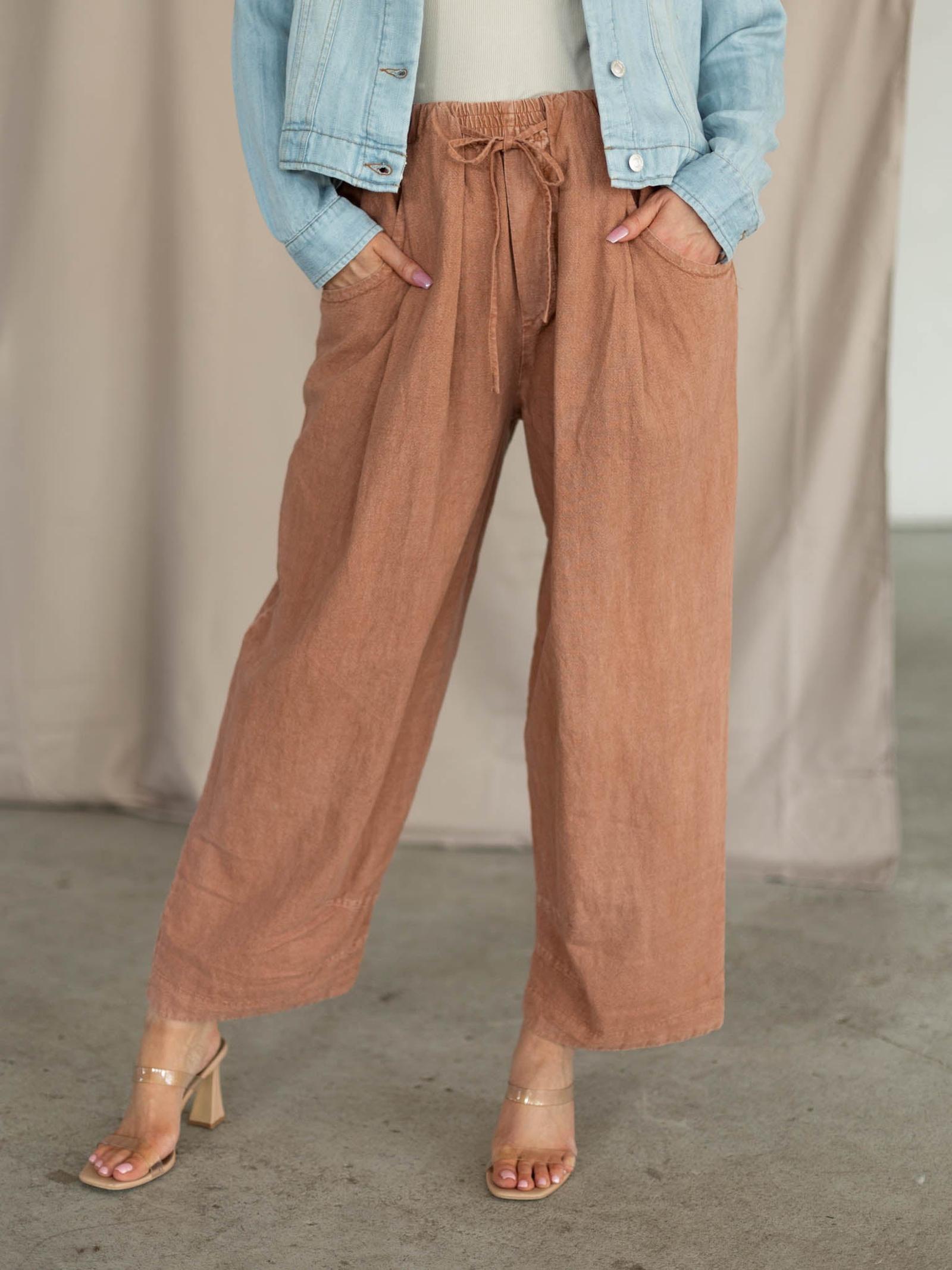 Free People Chambers Laid Back Pull On Pant – Leela and Lavender