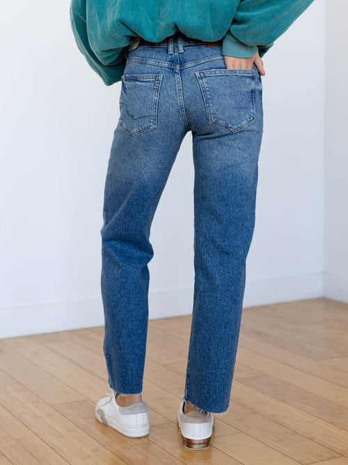 small seam barrel medium denim