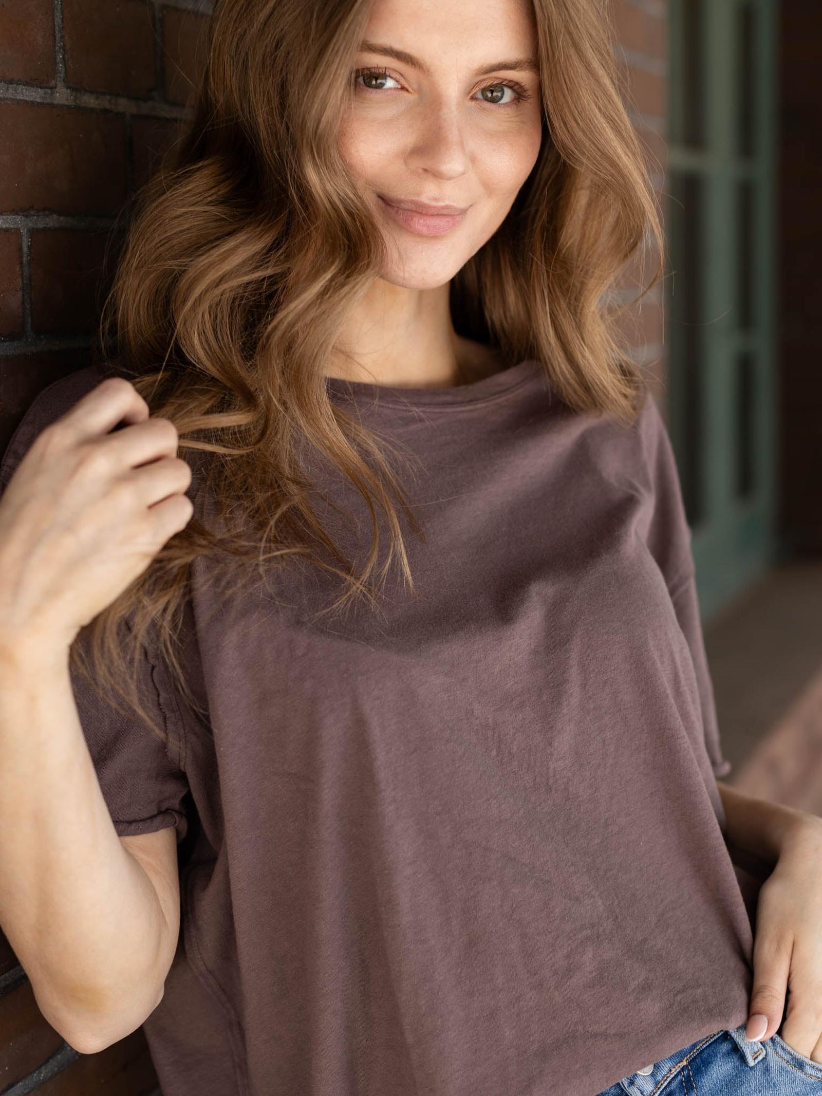 Free People Classic Nina Tee | Oversized Crew Neck – Leela and