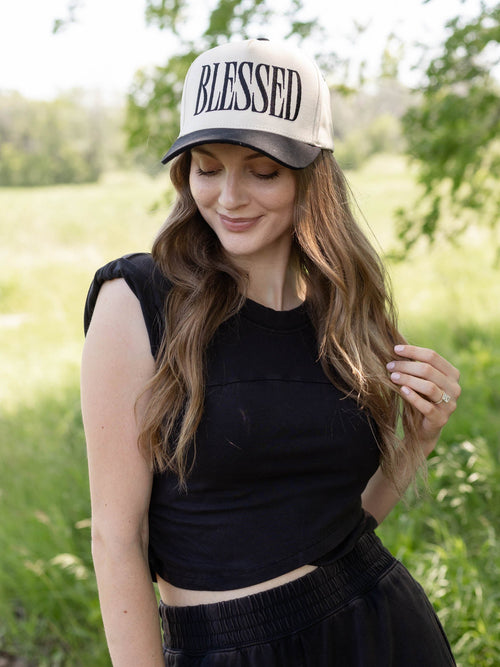 washed black crossover set