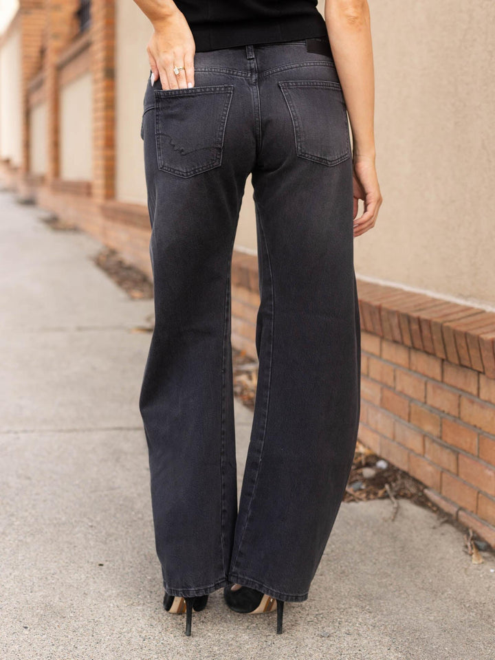 Free People Fable Twisted Seam Jean - Overdrive