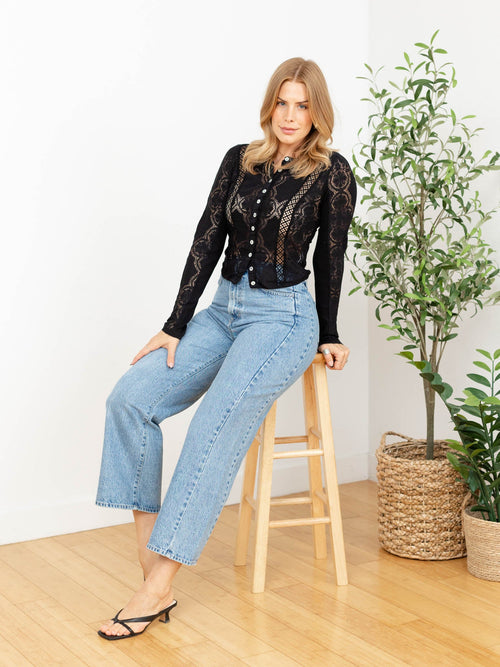 Free People Jae Knit Long Sleeve