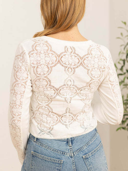Free People Jae Knit Long Sleeve